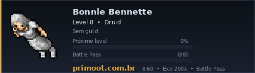 Signature for player Bonnie Bennette