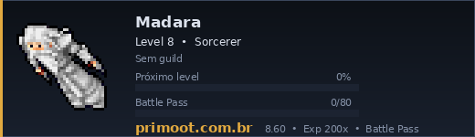 Signature for player Madara