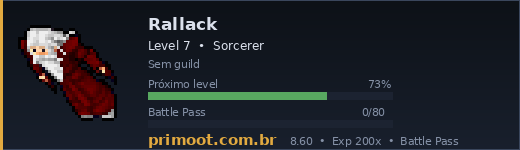 Signature for player Rallack